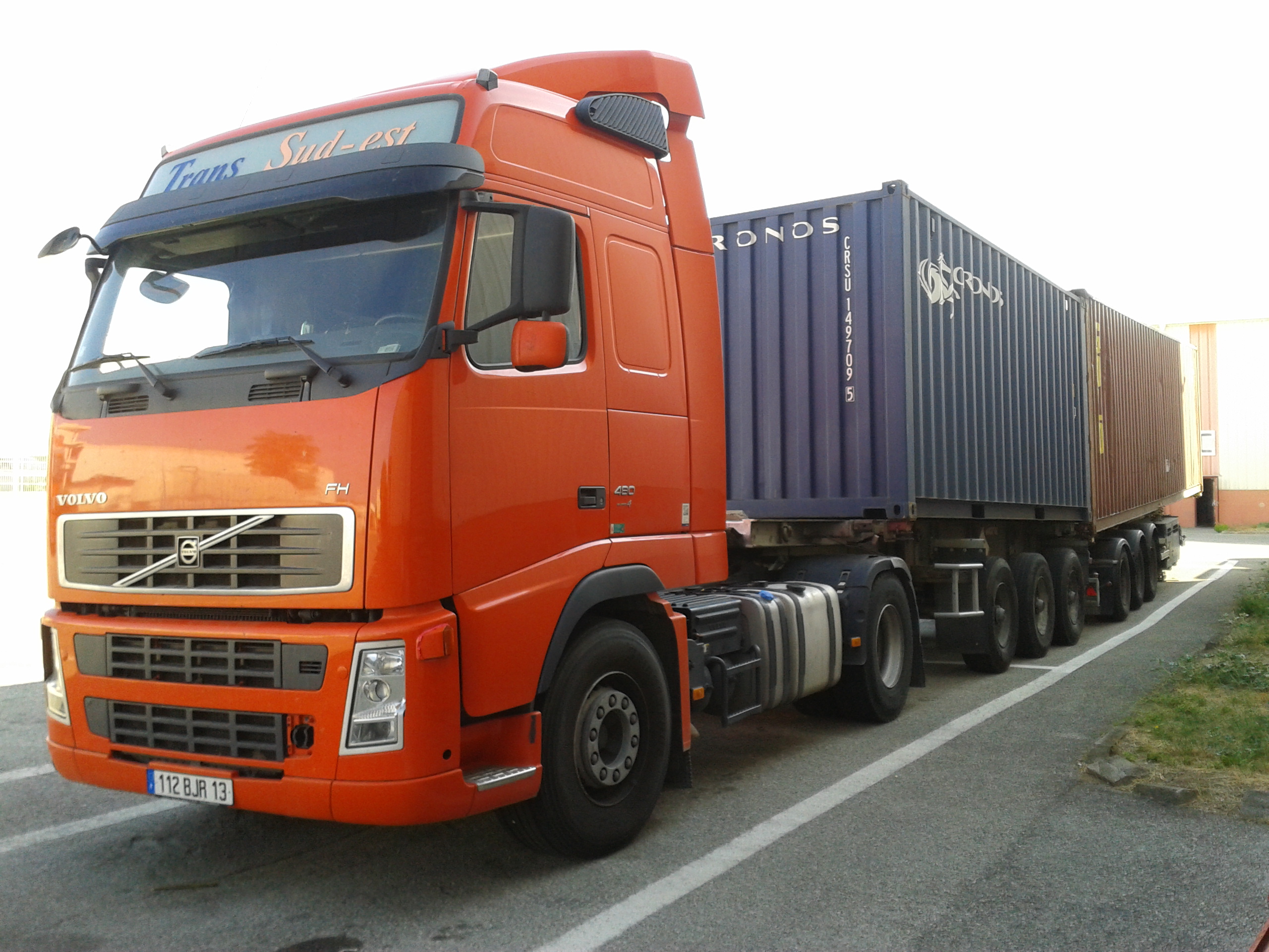 transport de conteneur